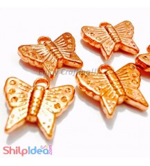Jewellery Butterfly - Copper - Pack of 5